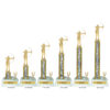 Lightning Series - 1 Column Trophy with Trim - Archery - Image 2