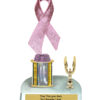 Lightning Series - 1 Column Trophy with Trim - Awareness