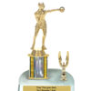 Lightning Series - 1 Column Trophy with Trim - Boxing