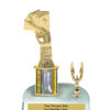 Lightning Series - 1 Column Trophy with Trim - Bridge