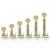 Lightning Series - 1 Column Trophy with Trim - Coach - Image 2