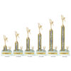Lightning Series - 1 Column Trophy with Trim - Dance - Image 2