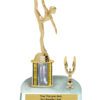 Lightning Series - 1 Column Trophy with Trim - Dance
