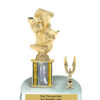 Lightning Series - 1 Column Trophy with Trim - Drama