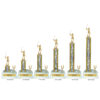 Lightning Series - 1 Column Trophy with Trim - Golf - Image 2