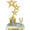 Lightning Series - 1 Column Trophy with Trim - Star