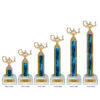 Lightning Series - 1 Column Trophy - Academic - Image 2
