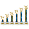 Lightning Series - 1 Column Trophy - Animals - Image 2