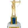 Lightning Series - 1 Column Trophy - Archery