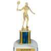 Lightning Series - 1 Column Trophy - Badminton