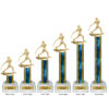 Lightning Series - 1 Column Trophy - Baseball - Image 2