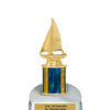 Lightning Series - 1 Column Trophy - Boats