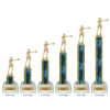 Lightning Series - 1 Column Trophy - Boxing - Image 2