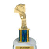 Lightning Series - 1 Column Trophy - Bridge