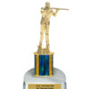 Lightning Series - 1 Column Trophy - Firearms