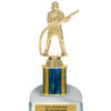 Lightning Series - 1 Column Trophy - Firefighter