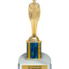 Lightning Series - 1 Column Trophy - Military