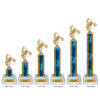 Lightning Series - 1 Column Trophy - Motorcycle - Image 2
