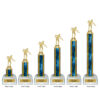 Lightning Series - 1 Column Trophy - Pool - Image 2