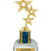 Lightning Series - 1 Column Trophy - Star