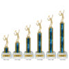 Lightning Series - 1 Column Trophy - Tennis - Image 2