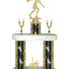 Lightning Series - 2 Column Trophy with 08" Base - Bowling