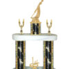 Lightning Series - 2 Column Trophy with 08" Base - Darts