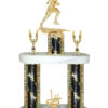 Lightning Series - 2 Column Trophy with 08" Base - Football