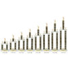 Lightning Series - 2 Column Trophy with 08" Base - Golf - Image 2