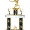 Lightning Series - 2 Column Trophy with 08" Base - Hockey