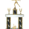 Lightning Series - 2 Column Trophy with 08" Base - Skate