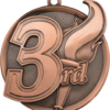 2¼" Mega Medals - 3rd Place