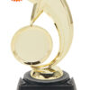 Star Figure Trophy - Spinning Disc Insert 8"