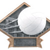 Diamond Plate Resin - Volleyball 6"