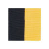 1 1/2" x 32" Snap Clip "V" Neck Ribbon - Black & Gold - Image 2