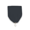 1 1/2" Ribbon Drapes - Black