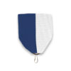 1 1/2" Ribbon Drapes - Blue & White