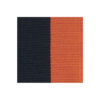 1 1/2" Ribbon Drapes - Black & Orange - Image 2