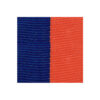 1 1/2" Ribbon Drapes - Blue & Orange - Image 2