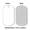 2" Dog Tags - Full color ONE side - Image 2