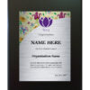 Color Printed Plaque