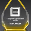 Diamond Impress Award - 5¼" x 7¾"