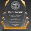 Faceted Impress Award - 6" x 8" - Image 2