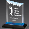 Frosted Impress Award - 5" x 6"