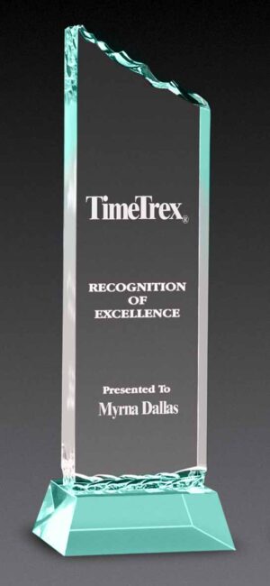 Summit Award - Jade - 4½" x 13"