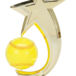 Softball - Shooting Star Spin 6" - TR47520G